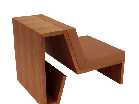 Continuous chair by Fabiana Machado Atelier FM 3D Model