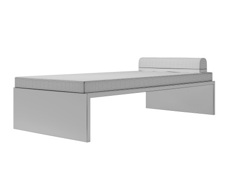 Continuous daybed by Fabiana Machado AtelierFM 3D Model