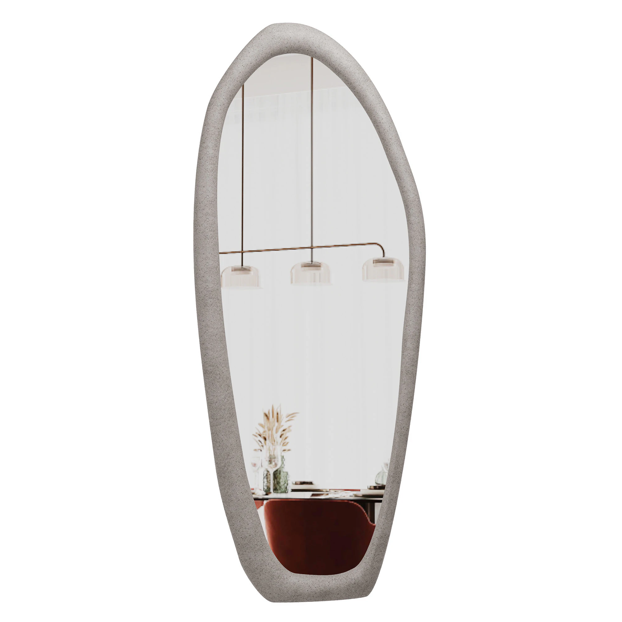 Luna Floor Mirror by Castlery 3D Model .c4d .max .obj .3ds .fbx .stl .blend 