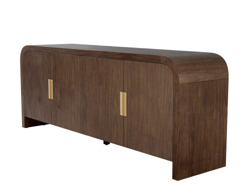 Whitney Media Console by West Elm Model 3D