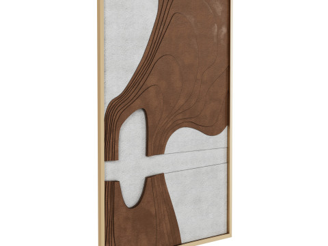 3D Textured Painting-3D Texture Wall Art 3Dモデル