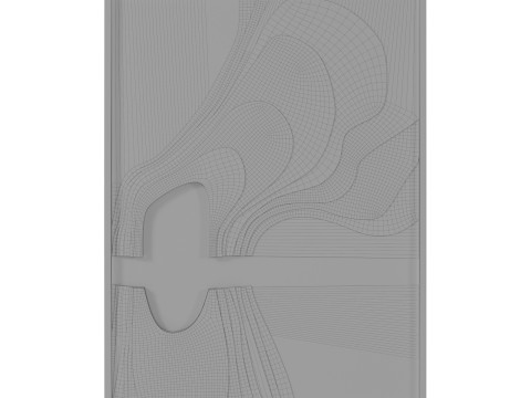 3D Textured Painting-3D Texture Wall Art 3Dモデル