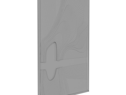3D Textured Painting-3D Texture Wall Art 3Dモデル
