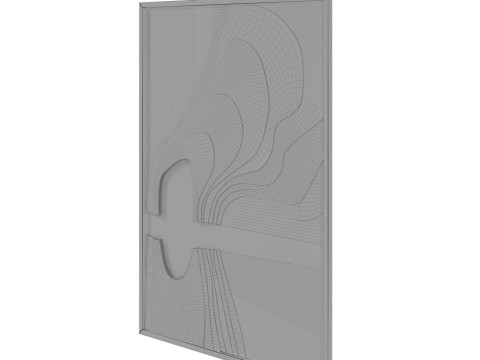 3D Textured Painting-3D Texture Wall Art 3Dモデル