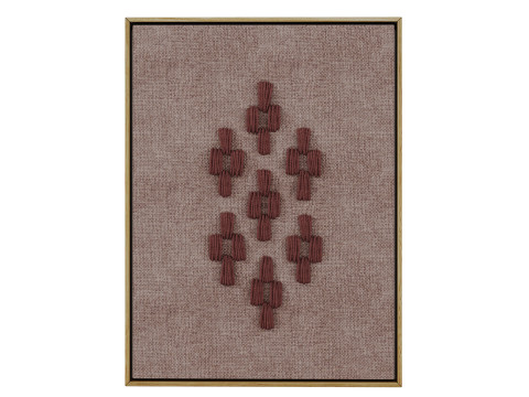 Boho Wall Art 1 3D Model