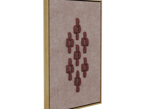 Boho Wall Art 1 Modelo 3D