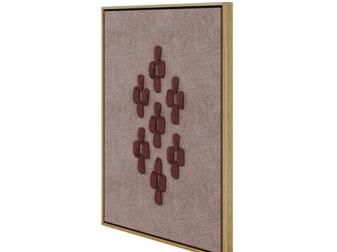 Boho Wall Art 1 Modelo 3D