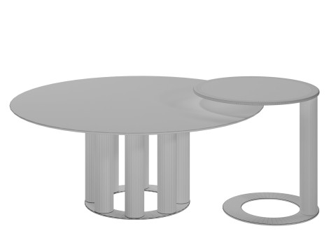 Zucco Art Zucco Art Duo coffee table by Hiooro 3D Модель