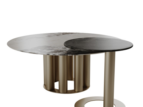 Zucco Art Zucco Art Duo coffee table by Hiooro 3D Модель
