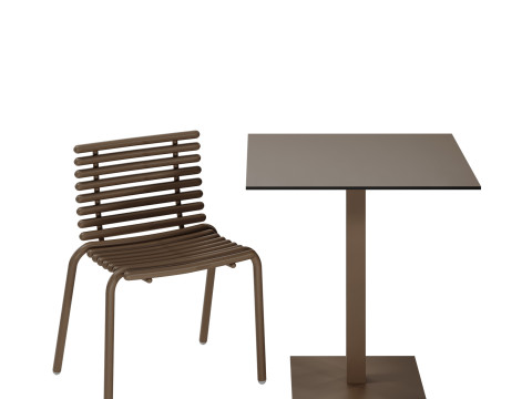 Tuba garden chair Mona garden table by Diabla 3D 모델