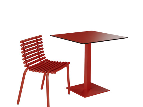 Tuba garden chair Mona garden table by Diabla 3D 모델
