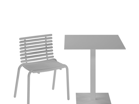 Tuba garden chair Mona garden table by Diabla 3D 모델