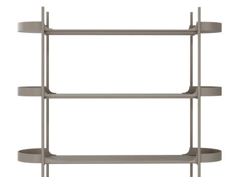 Taru metal shelf by Westwing 3D Model