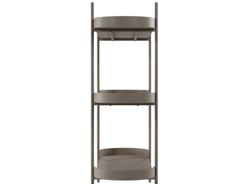 Taru metal shelf by Westwing 3D Модель