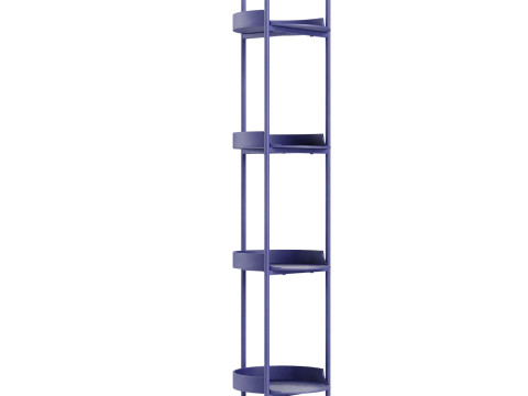 Taru metal shelf by Westwing Modèle 3D