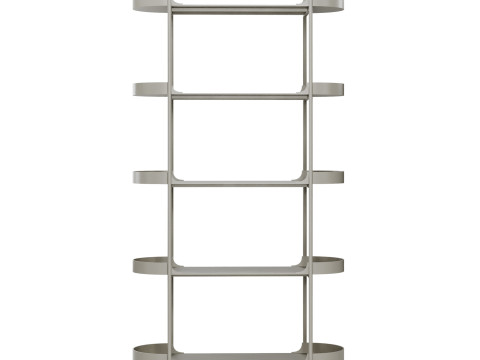 Taru metal shelf by Westwing 3D Model