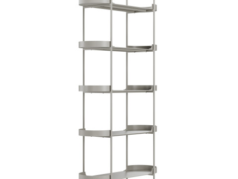 Taru metal shelf by Westwing 3D Модель