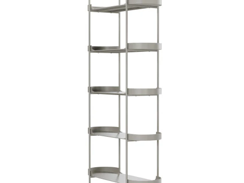 Taru metal shelf by Westwing 3D Model