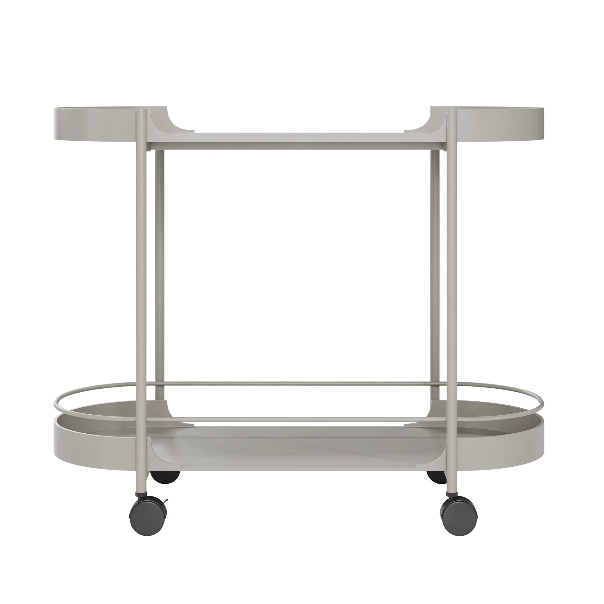 Taru metal bar cart by Westwing 3D Model .c4d .max .obj .3ds .fbx .stl .blend 