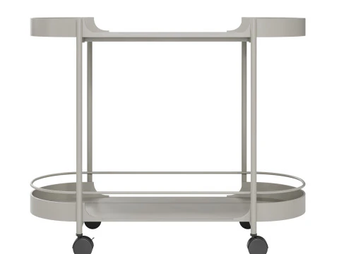 Taru metalen barwagen van Westwing 3D Model