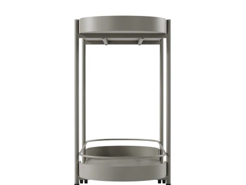 Taru metal bar cart by Westwing 3D Model