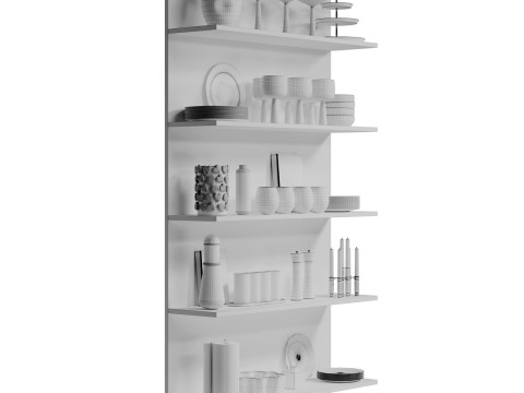 Cookware set 01n Model 3D