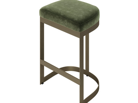 Shreya Counter Stool by Pottery Barn 3D Model