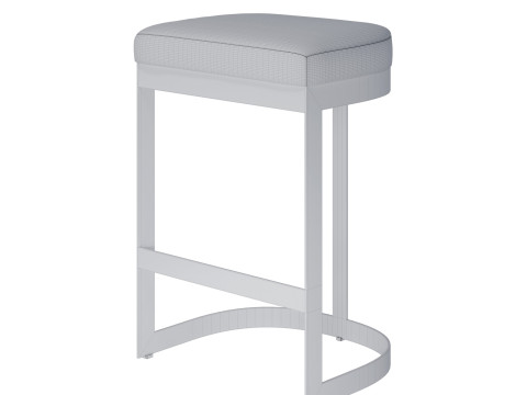 Shreya Counter Stool by Pottery Barn 3D Model