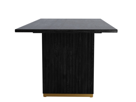 Chelsea Natural Oak Wood Rectangular Dining Table by TOV Furniture Model 3D