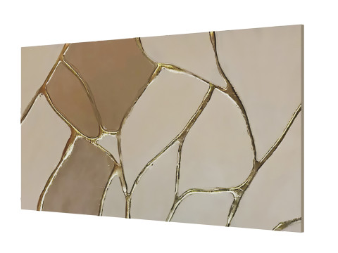 3D Textured Painting-3D Texture Wall Art 1 Model 3D