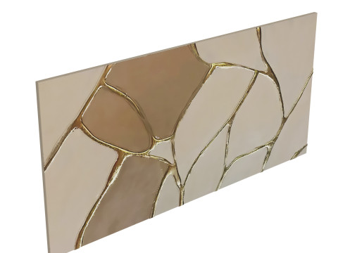 3D Textured Painting-3D Texture Wall Art 1 Model 3D
