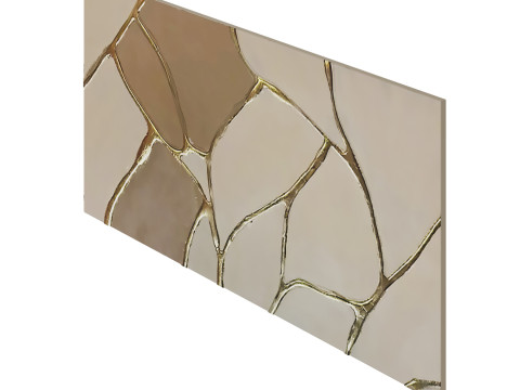 3D Textured Painting-3D Texture Wall Art 1 Model 3D