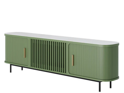 Eos TV Stand by Povison 3D Model