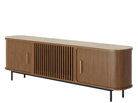 Eos TV Stand by Povison 3D Model