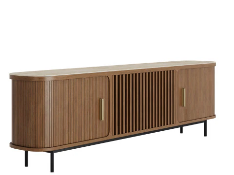 Eos TV Stand by Povison 3D Model