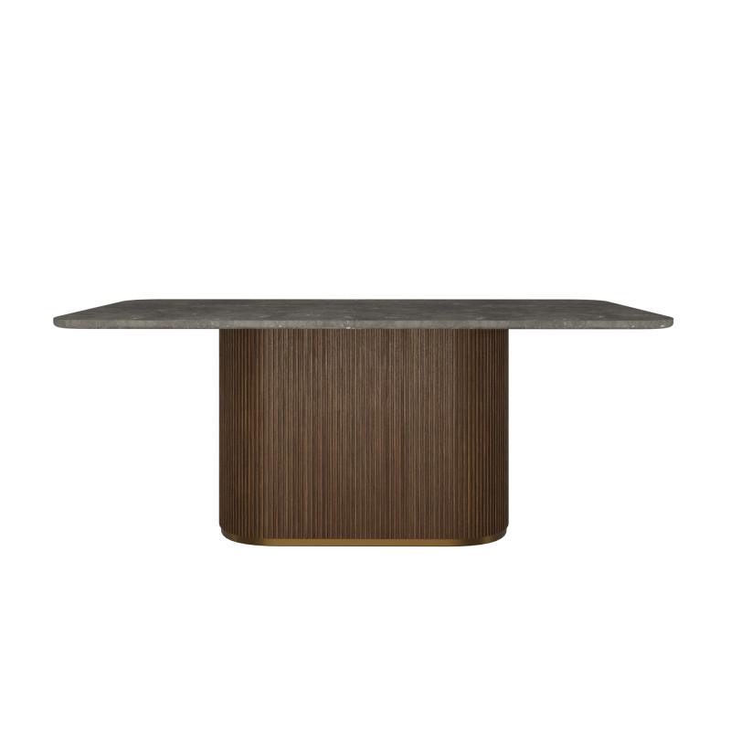 Finnley Dining Table by Arhaus 3D Model .c4d .max .obj .3ds .fbx .stl .blend