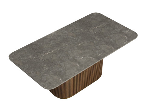 Finnley Dining Table by Arhaus 3D Model