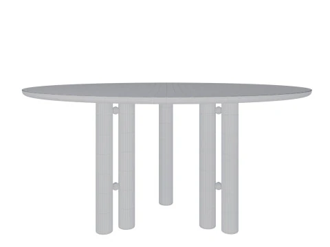 Martini Dining Table by Steven Bukowski 3D Model