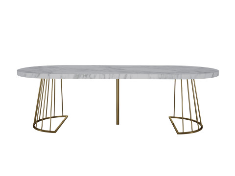 Firela Folding Dining Table by Vente-unique Modelo 3D