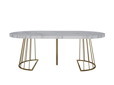 Firela Folding Dining Table by Vente-unique Modelo 3D