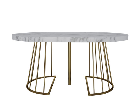 Firela Folding Dining Table by Vente-unique Modelo 3D