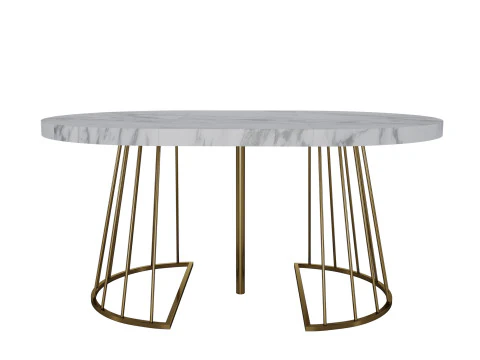 Firela Folding Dining Table by Vente-unique 3D Model