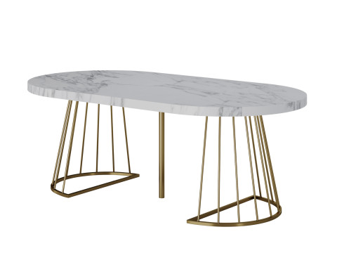 Firela Folding Dining Table by Vente-unique Modelo 3D