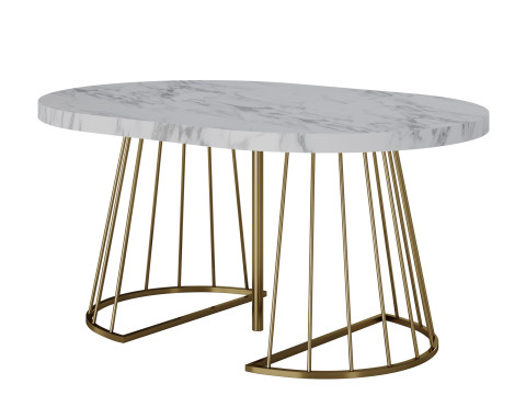 Firela Folding Dining Table by Vente-unique Modelo 3D