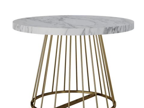 Firela Folding Dining Table by Vente-unique 3D Model