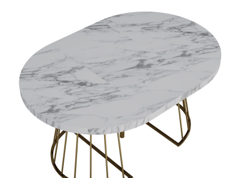 Firela Folding Dining Table by Vente-unique Modelo 3D