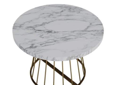 Firela Folding Dining Table by Vente-unique 3D Model