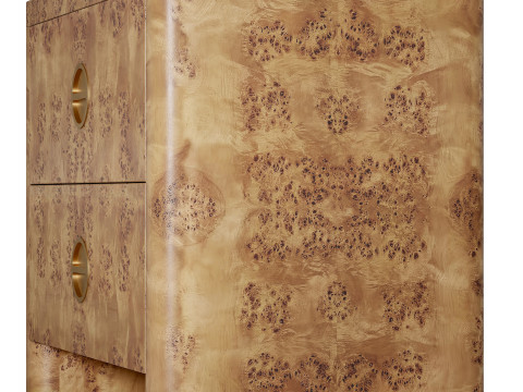 Warwick Bedside Table by Soho Home Modelo 3D