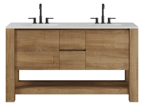 Graham Double Bathroom Vanity by Westelm 3D 模型