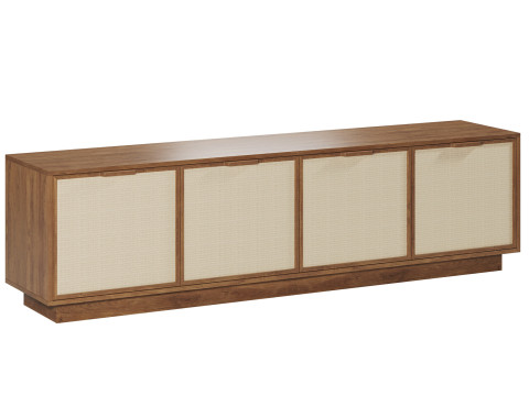 Douglas Media Console by West Elm 3D 模型